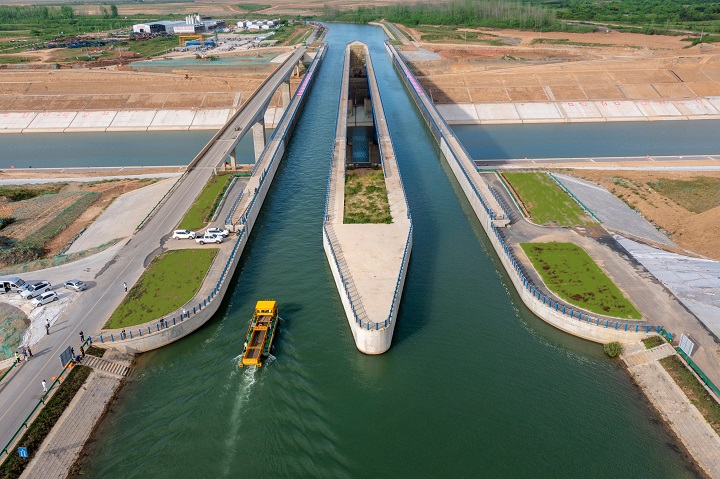 淠河總干渠渡槽